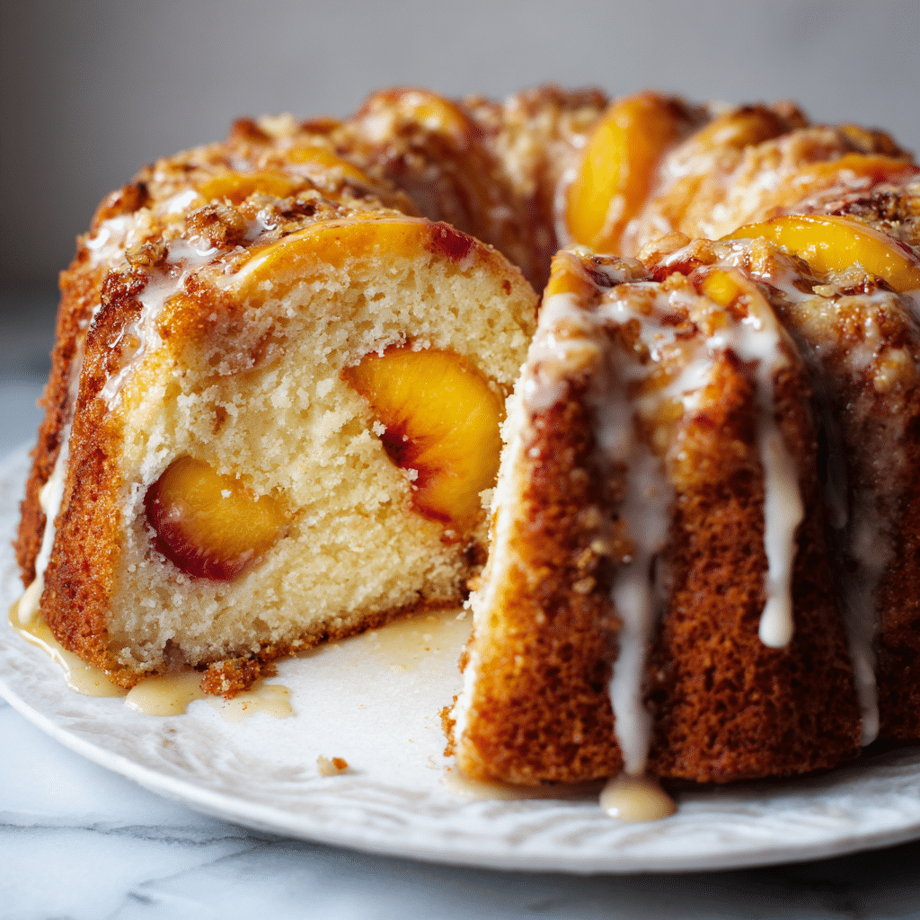 Peach Yogurt Cake