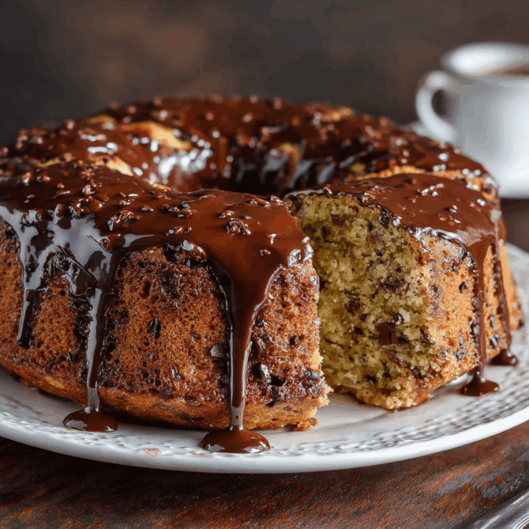 Banana Chocolate Chip Cake