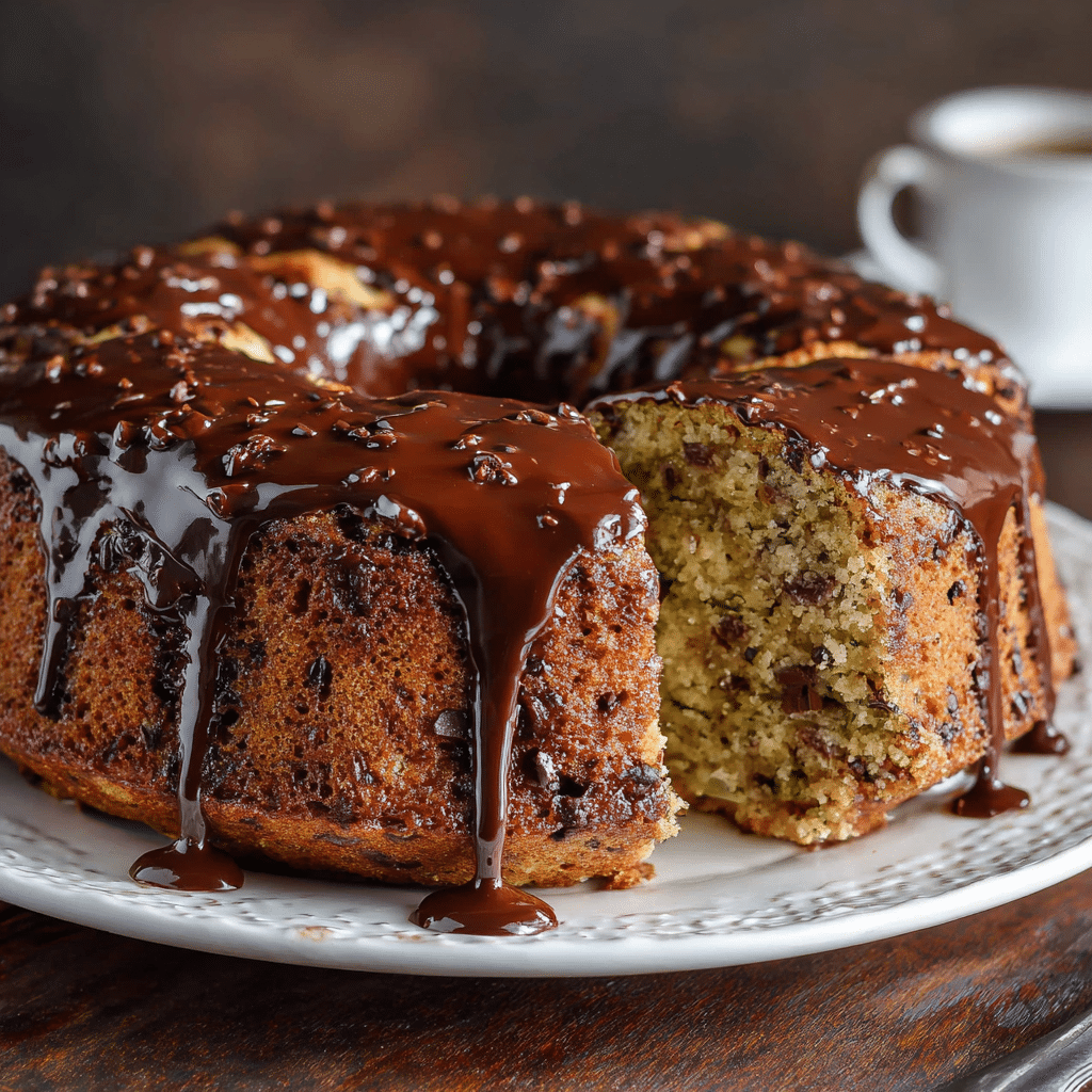 Banana Chocolate Chip Cake