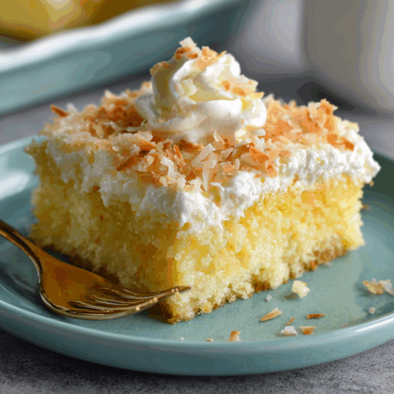 Pineapple Coconut Sheet Cake