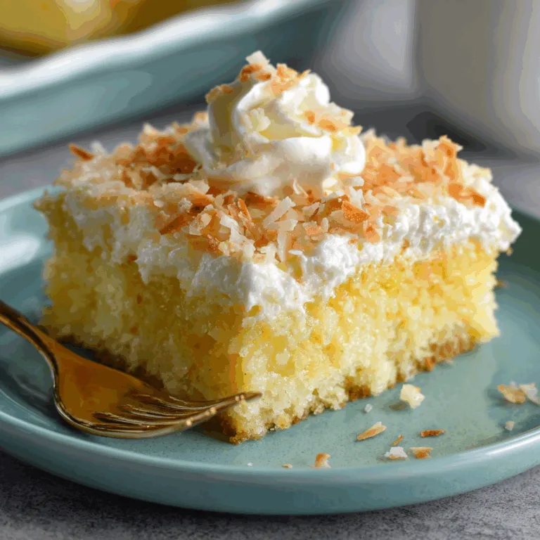 Pineapple Coconut Sheet Cake