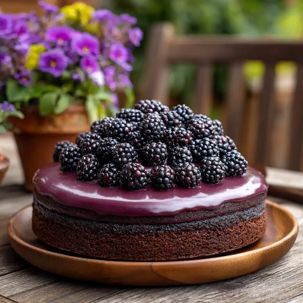 Blackberry Velvet Gothic Cake: A Dark, Lush Dessert Dream Recipe
