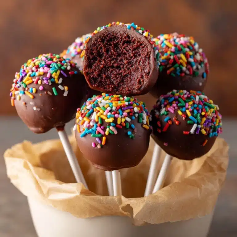 Chocolate Cake Pops Recipe