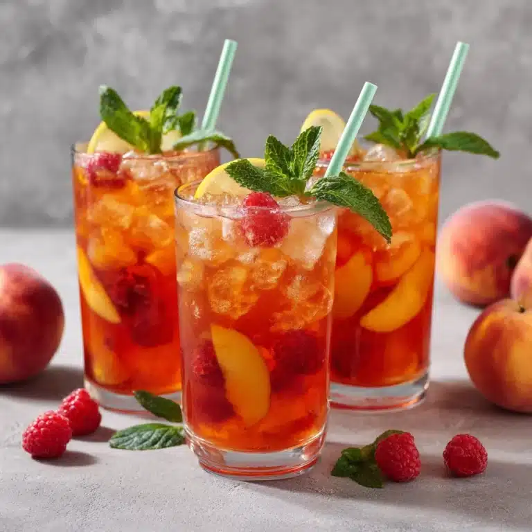 Raspberry Peach Lemonade Recipe