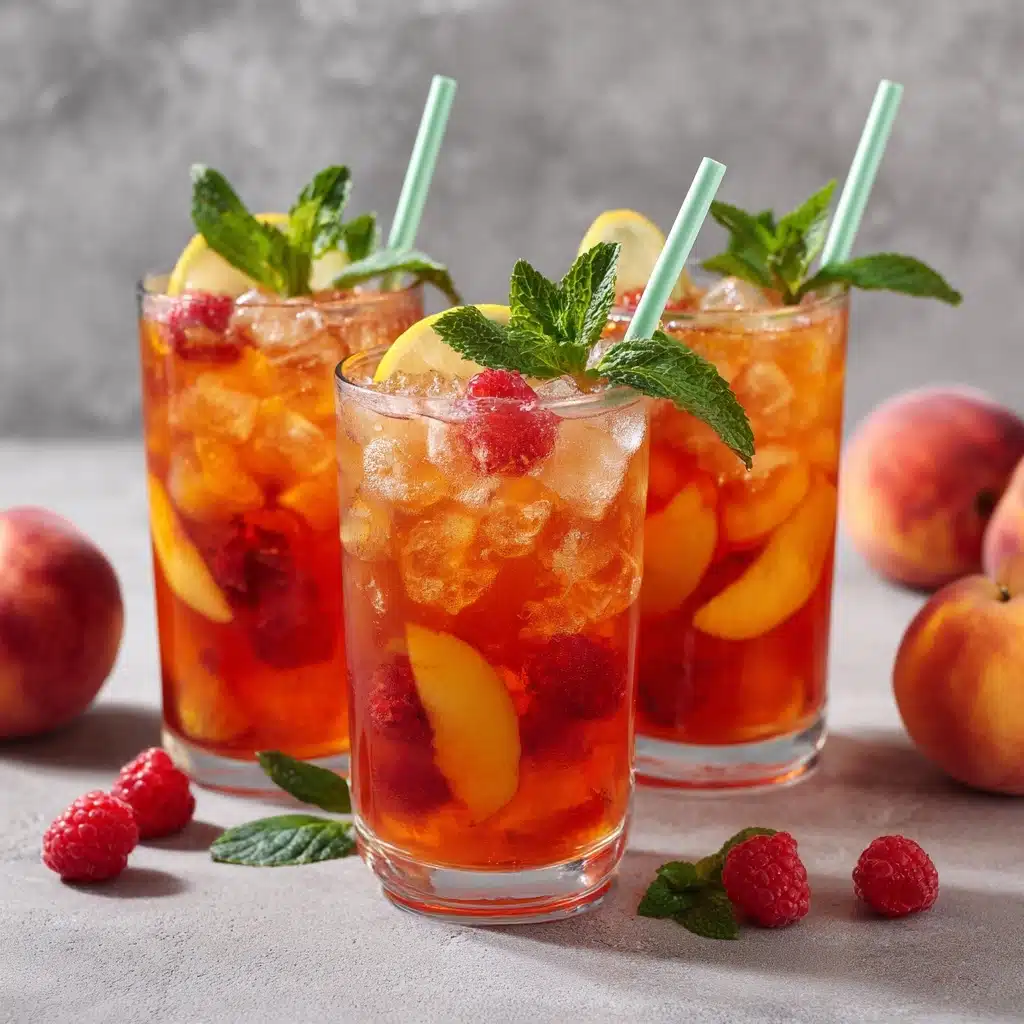 Raspberry Peach Lemonade Recipe