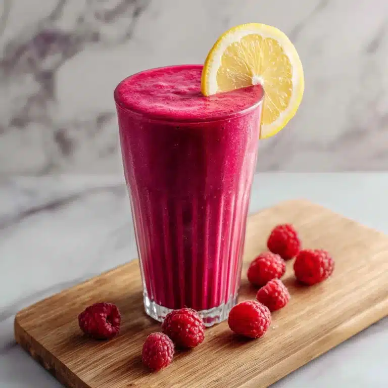 Raspberry Lemonade Smoothie