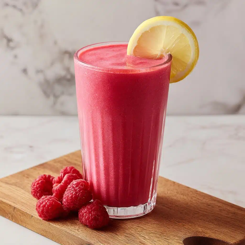 Raspberry Lemonade Smoothie - Recipe Image