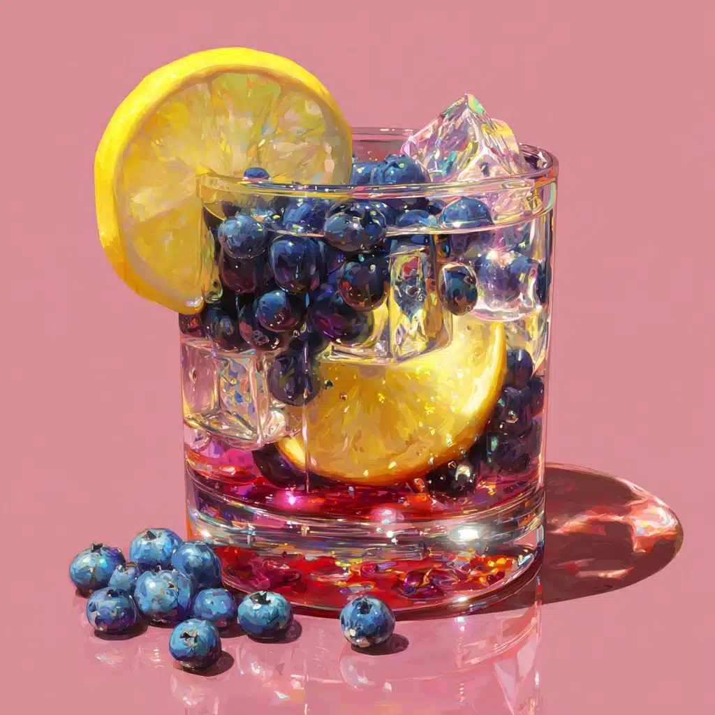 Lemon Blueberry Mocktail Recipe - Recipe Image
