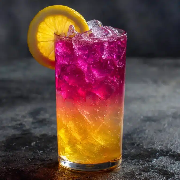 Honey Lemon Butterfly Fizz Recipe