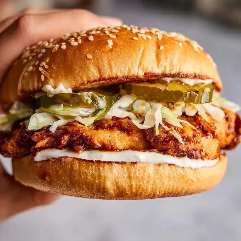 Nashville Hot Chicken Sandwich Recipe