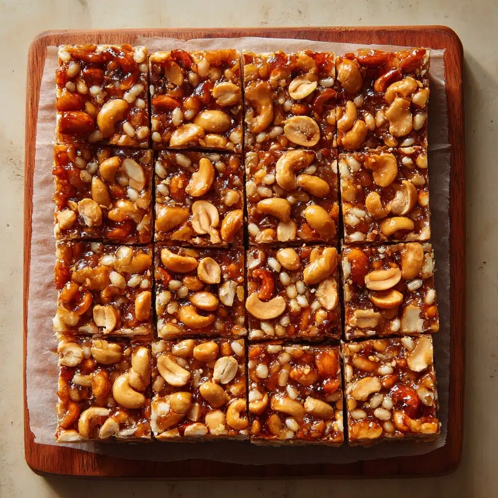 Dark Chocolate and Sea Salt Nut Bars Recipe - Recipe Image