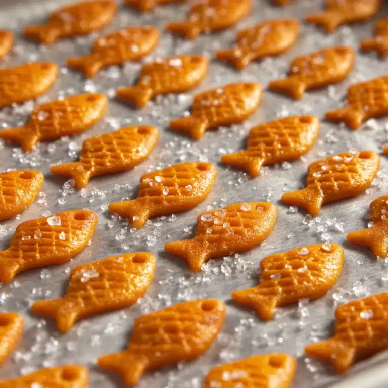 Homemade Goldfish Crackers Recipe