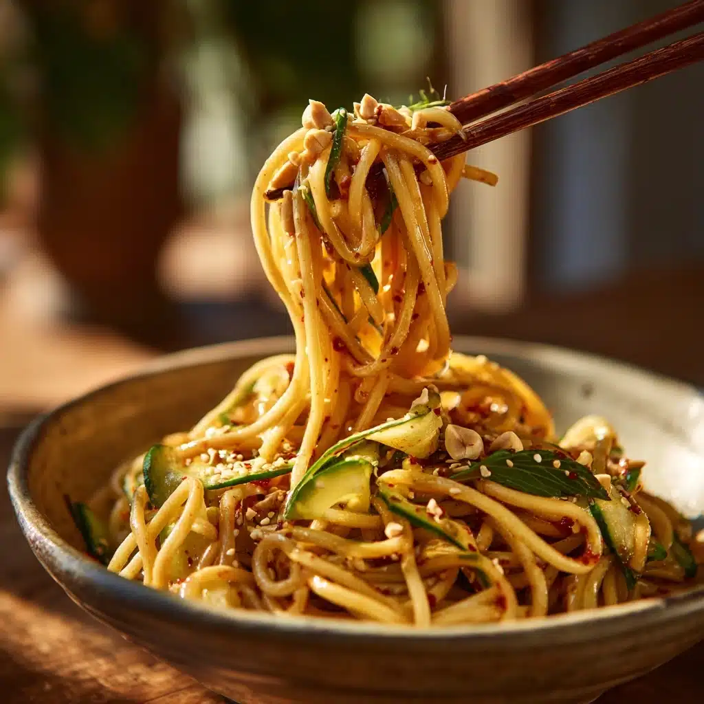 Spicy Peanut Noodles Recipe - Recipe Image