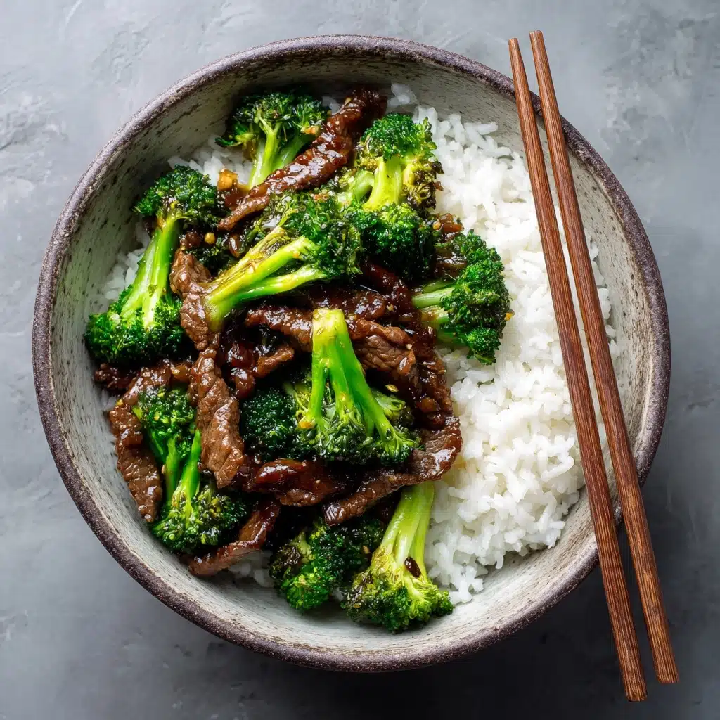 Chinese Beef and Broccoli (牛肉炒西兰花) Recipe