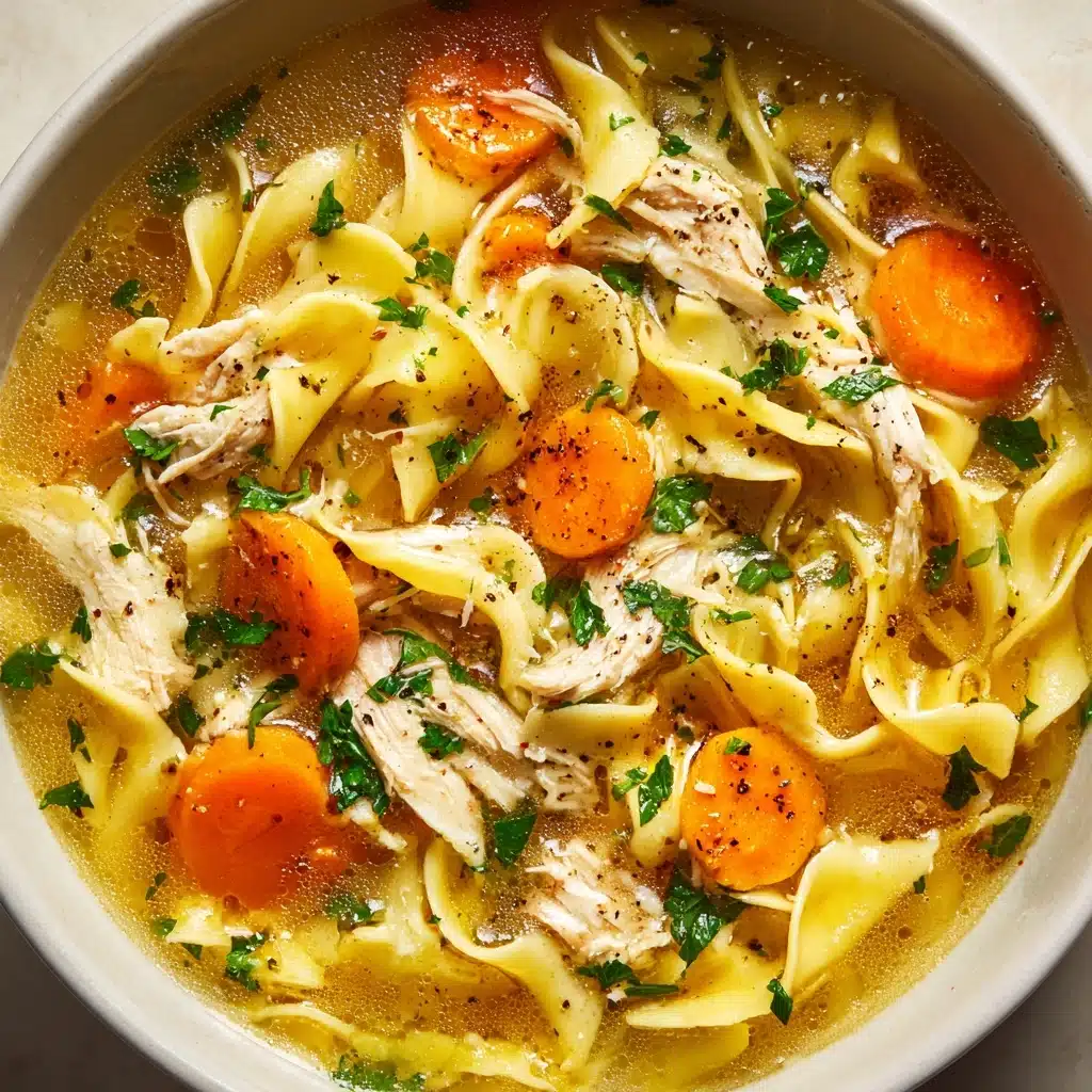 Homemade Chicken Noodle Soup Recipe - Recipe Image
