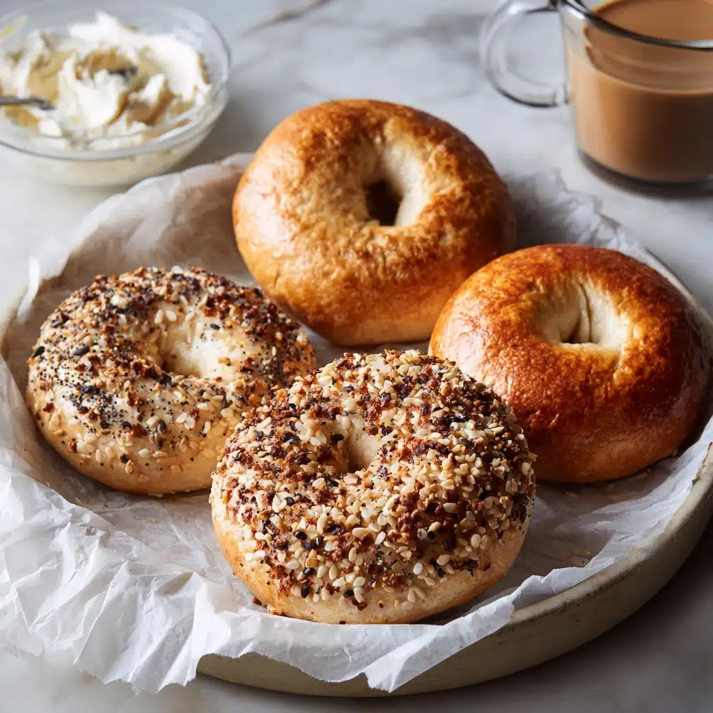Air Fryer Protein Bagels Recipe - Recipe Image