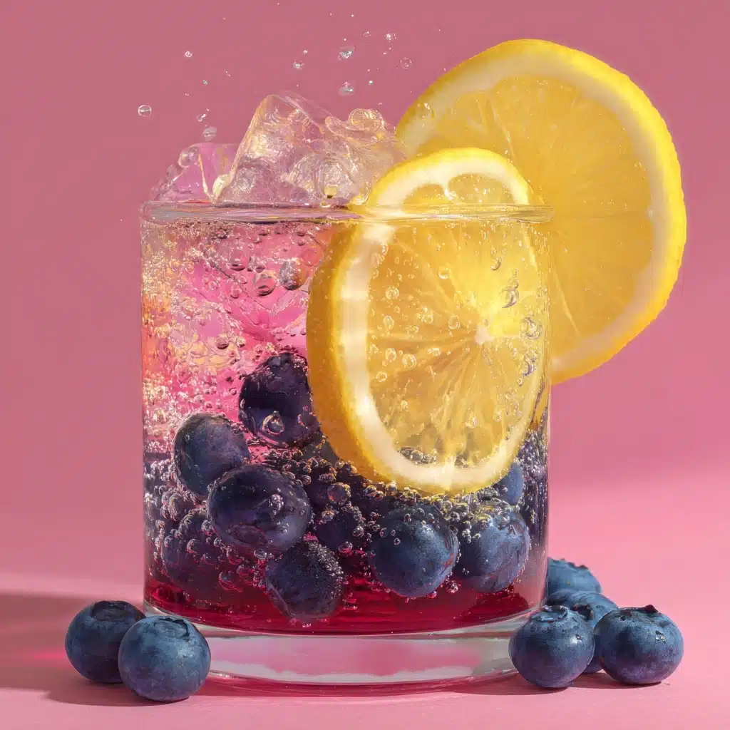Lemon Blueberry Mocktail Recipe - Recipe Image