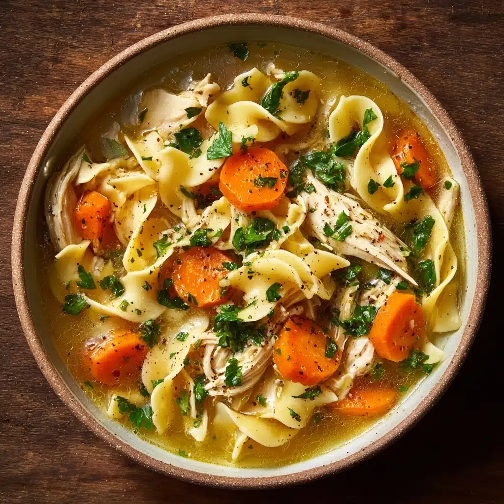 Homemade Chicken Noodle Soup Recipe