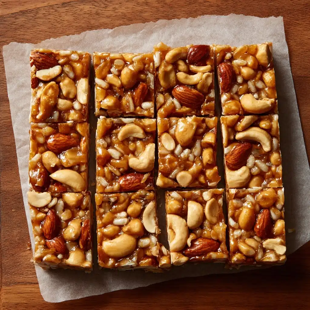 Dark Chocolate and Sea Salt Nut Bars Recipe - Recipe Image