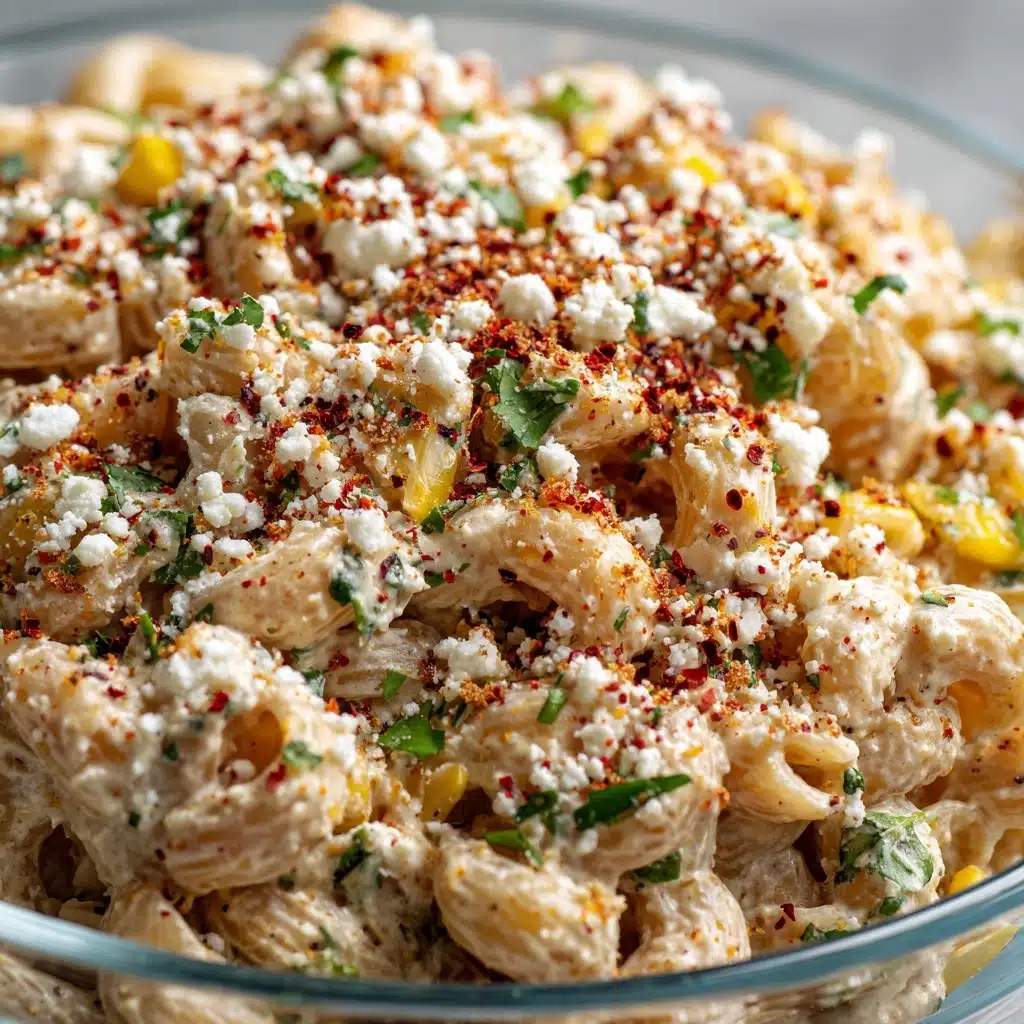Elote Pasta Salad with Grilled Chicken Recipe - Recipe Image