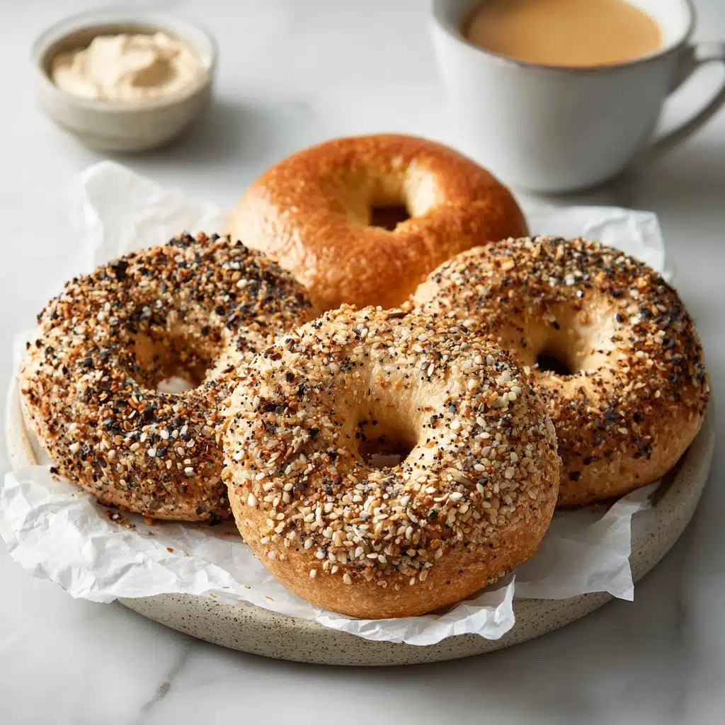 Air Fryer Protein Bagels Recipe - Recipe Image
