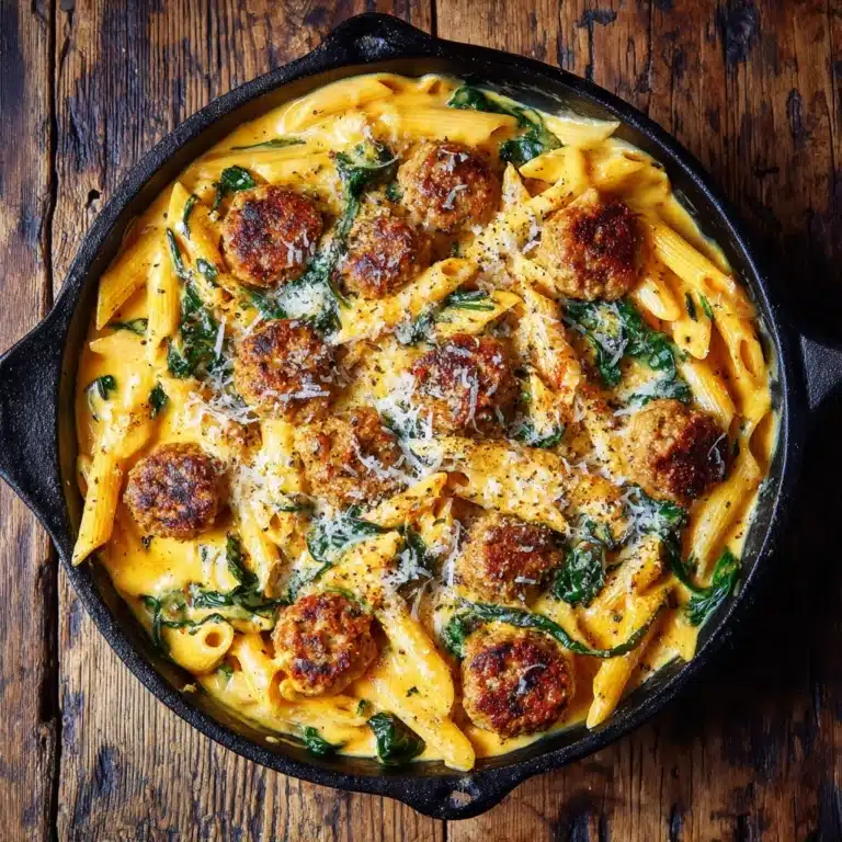 One Pot Creamy Cajun Sausage Pasta (30-Minutes) Recipe