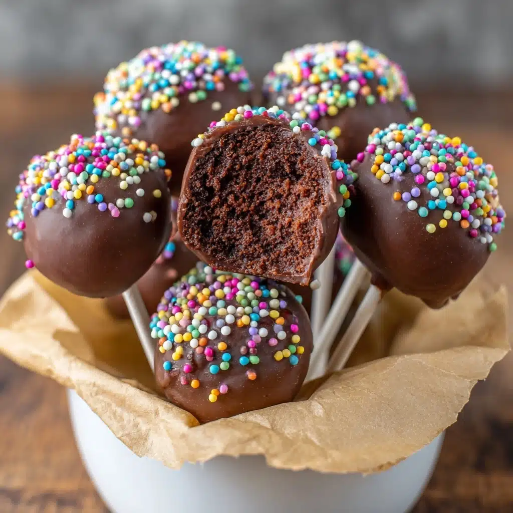 Chocolate Cake Pops Recipe - Recipe Image