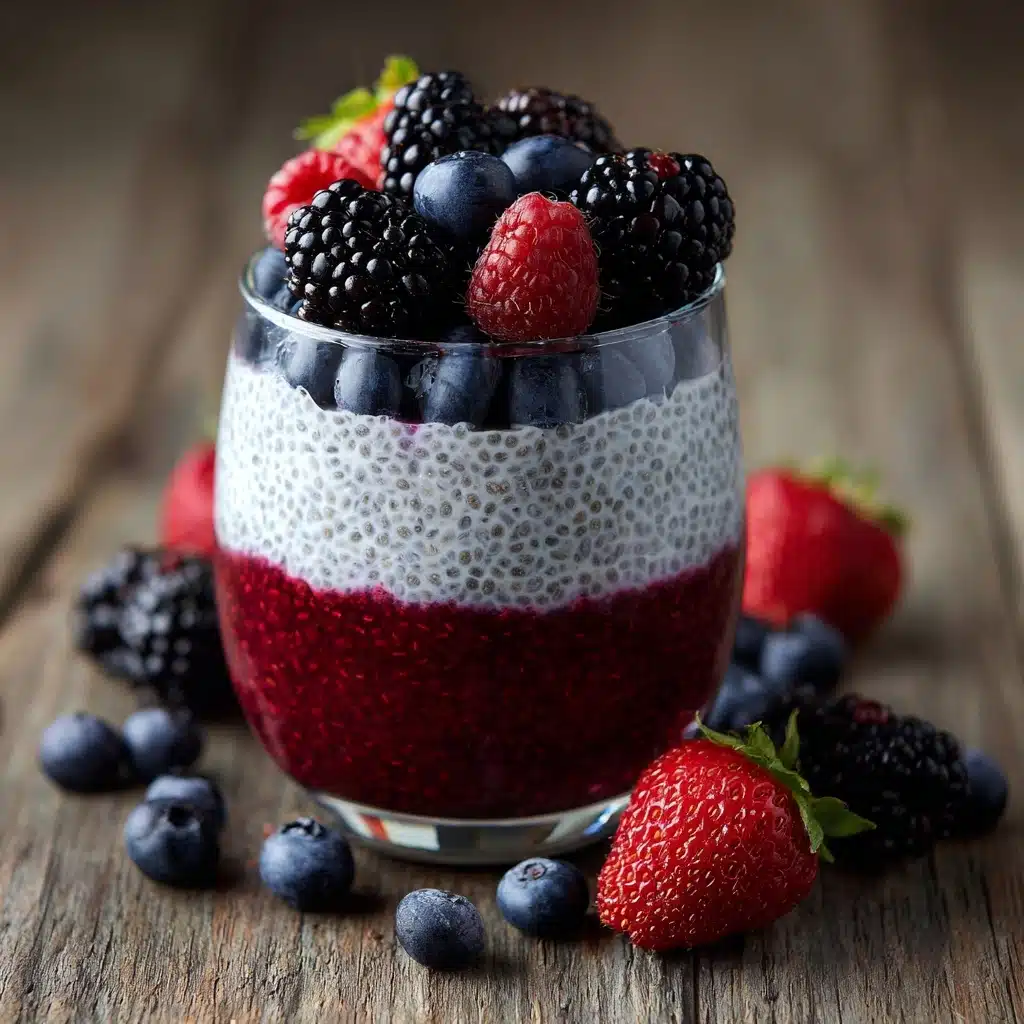 Chia Seed Pudding with Berries