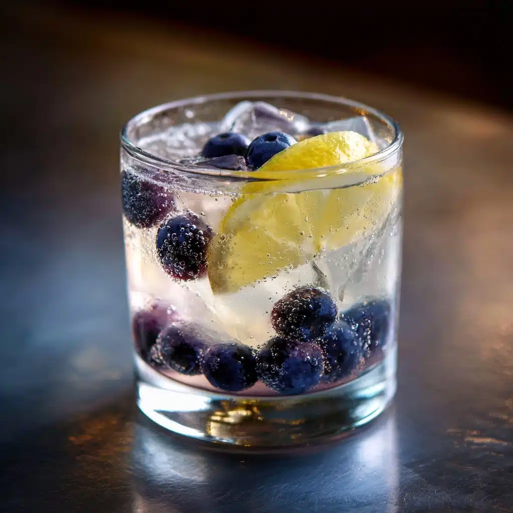 Blueberry Lemon Sangria Mocktail Recipe