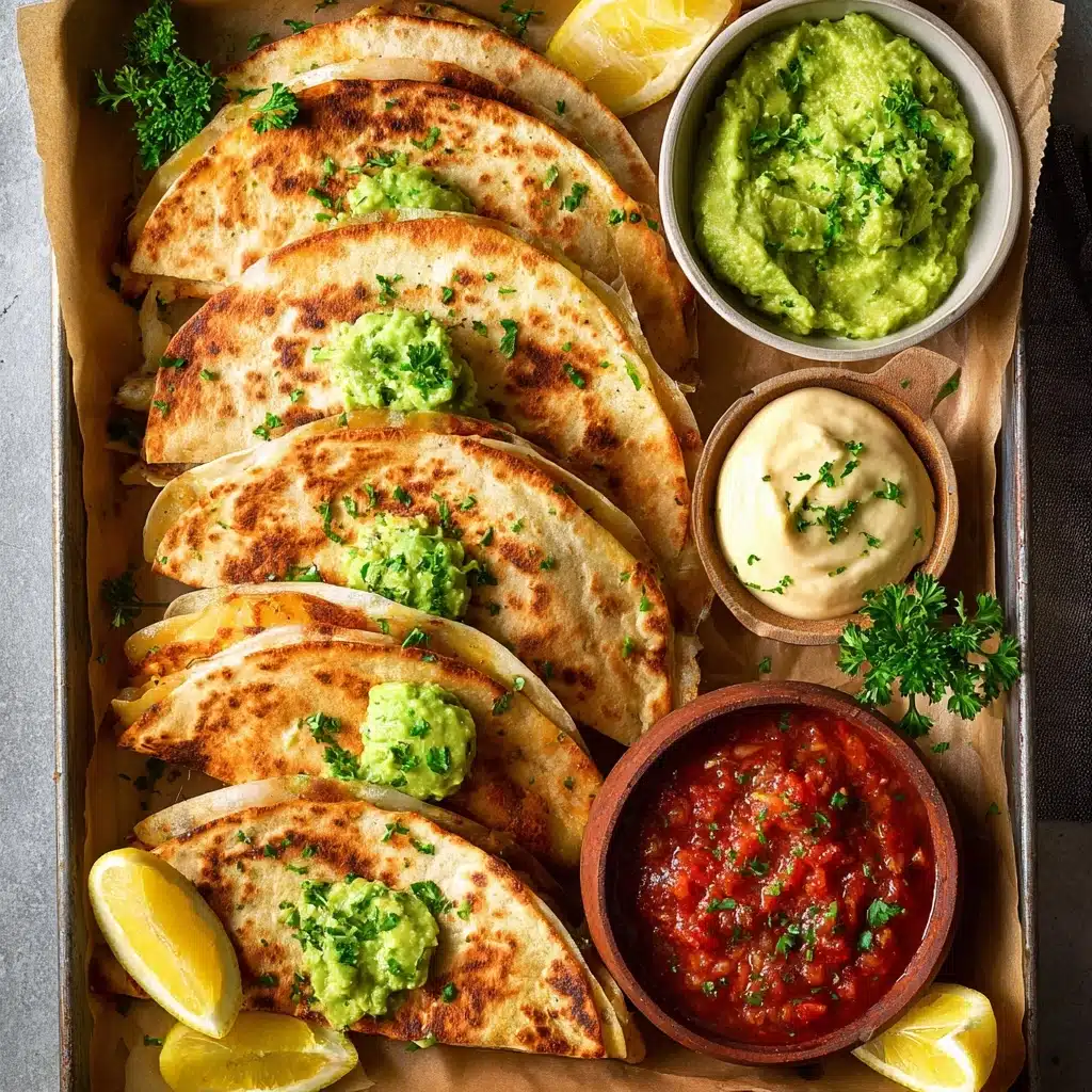 Baked Chicken Tacos With Avocado Sauce Recipe - Recipe Image