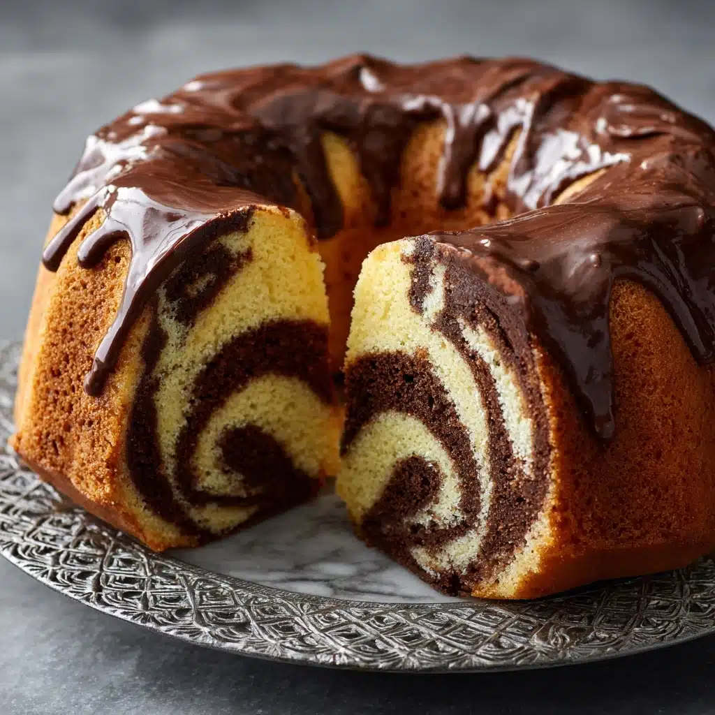 Marble Cake Perfection: Easy Swirled Delight Recipe - Recipe Image