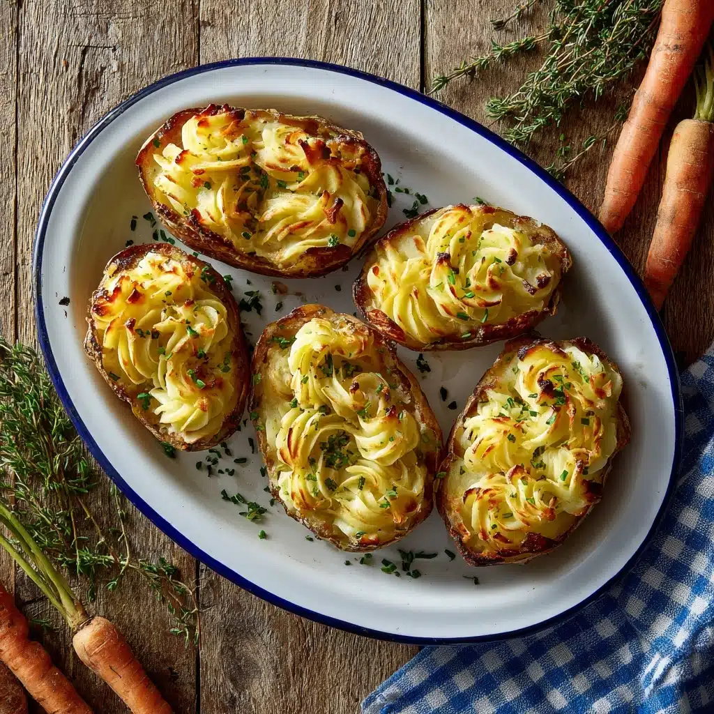 Shepherd's Pie Twice Baked Potatoes Recipe - Recipe Image