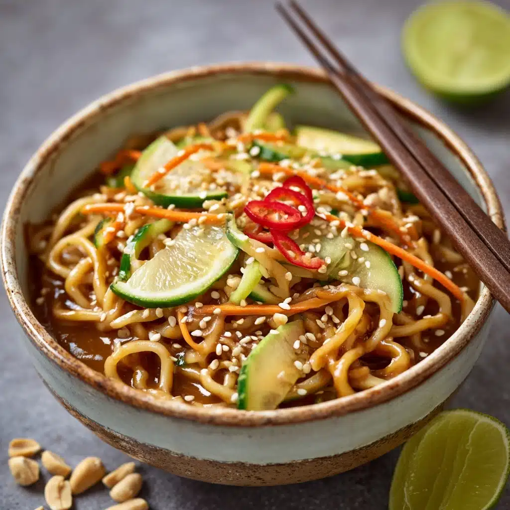 Spicy Peanut Noodles Recipe