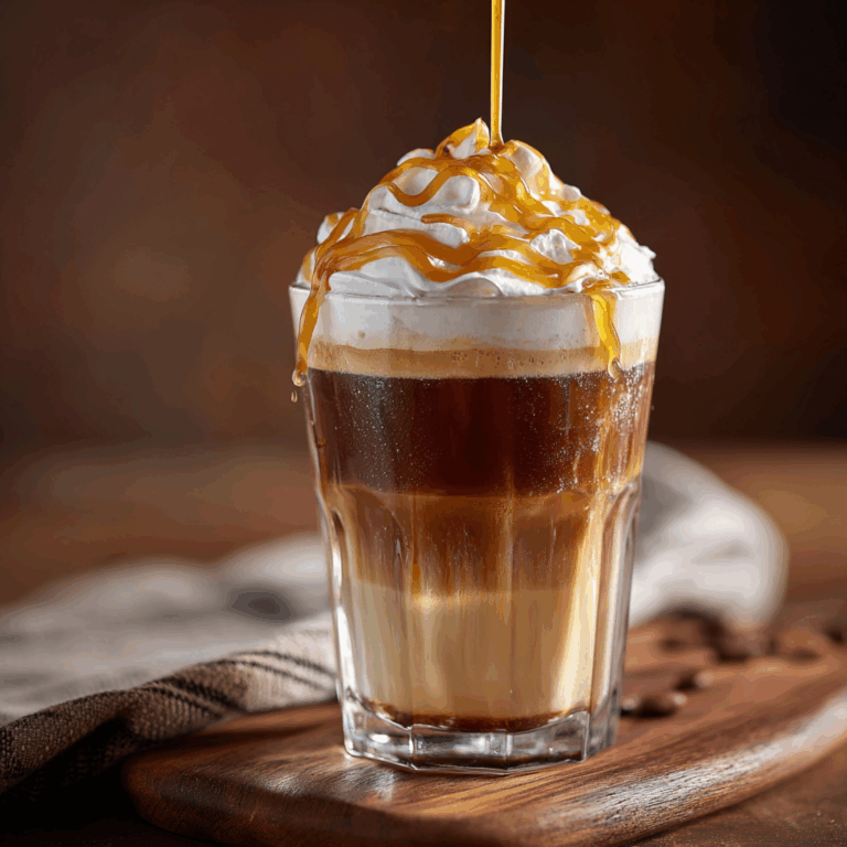 Iced Caramel Latte