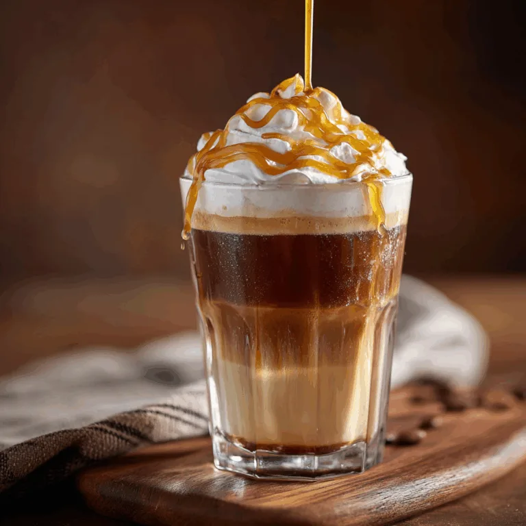Iced Caramel Latte