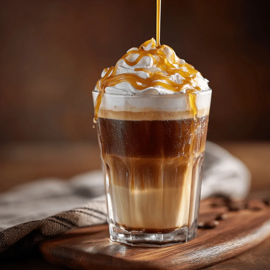 Iced Caramel Latte