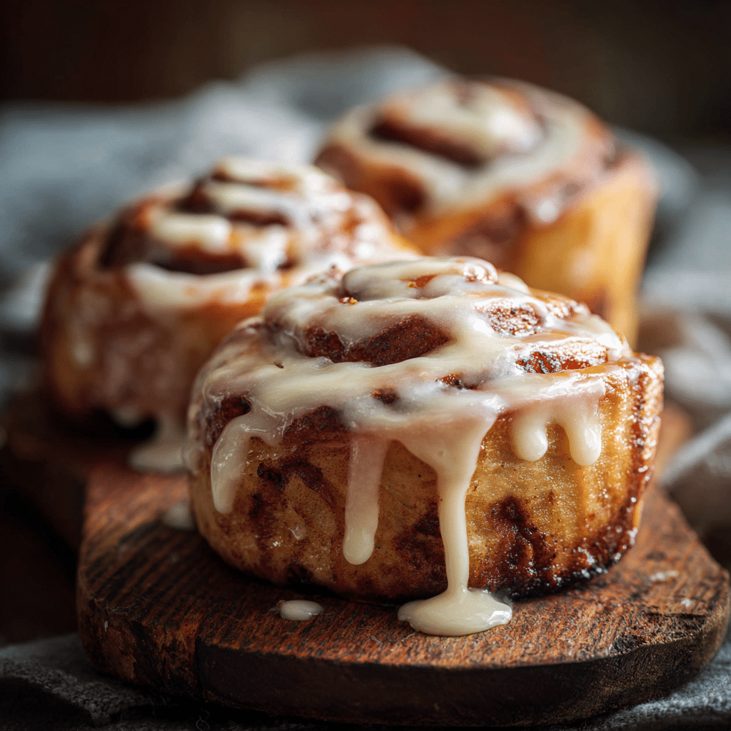Cinnamon Rolls with Glaze