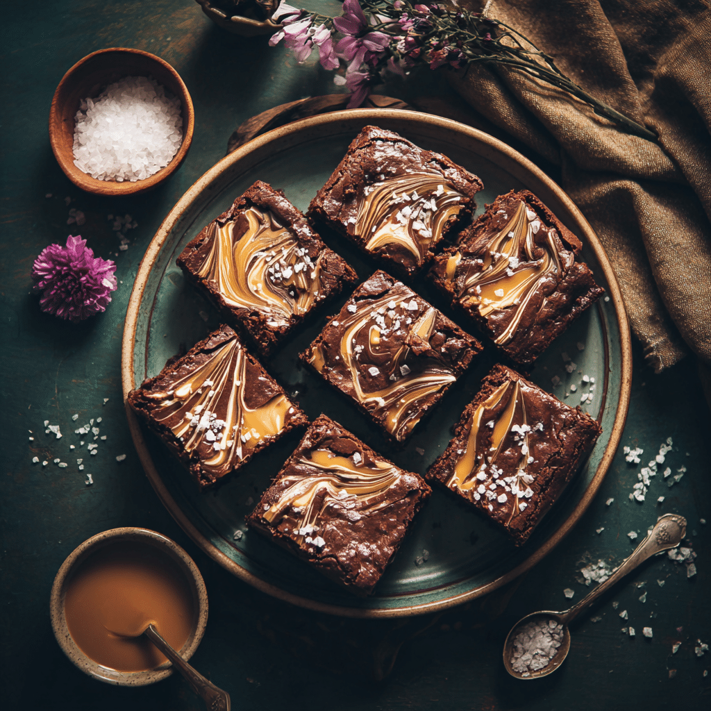 Salted Caramel Brownies