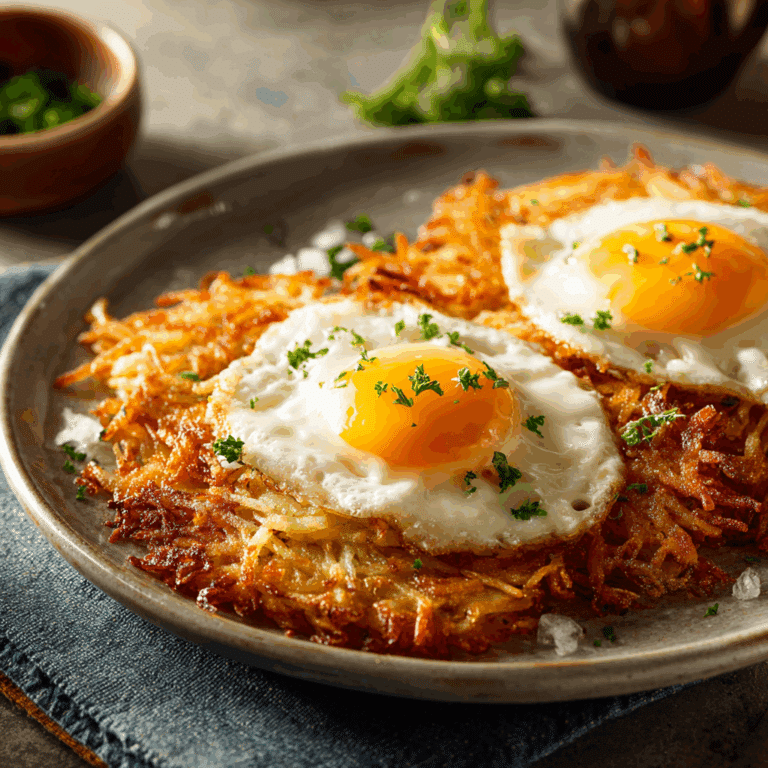 Hash Browns with Eggs