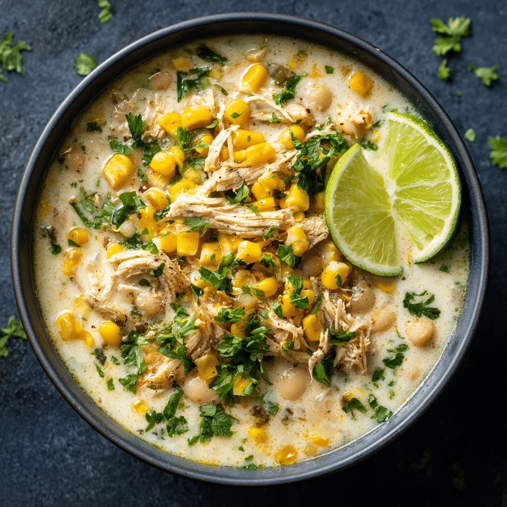 Crockpot White Chicken Chili