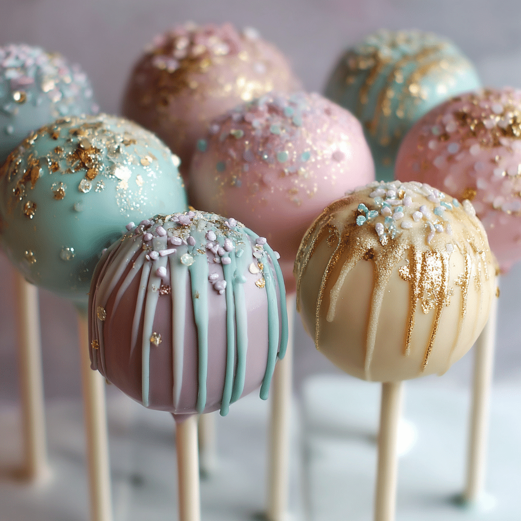 Glitter Cake Pops