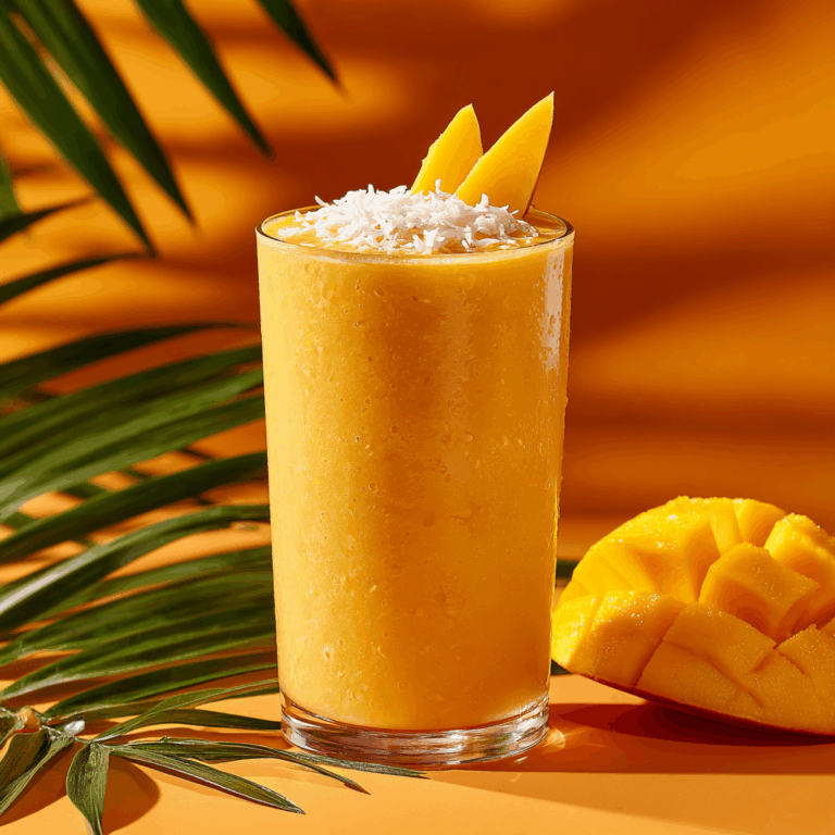 Mango Coconut Smoothie