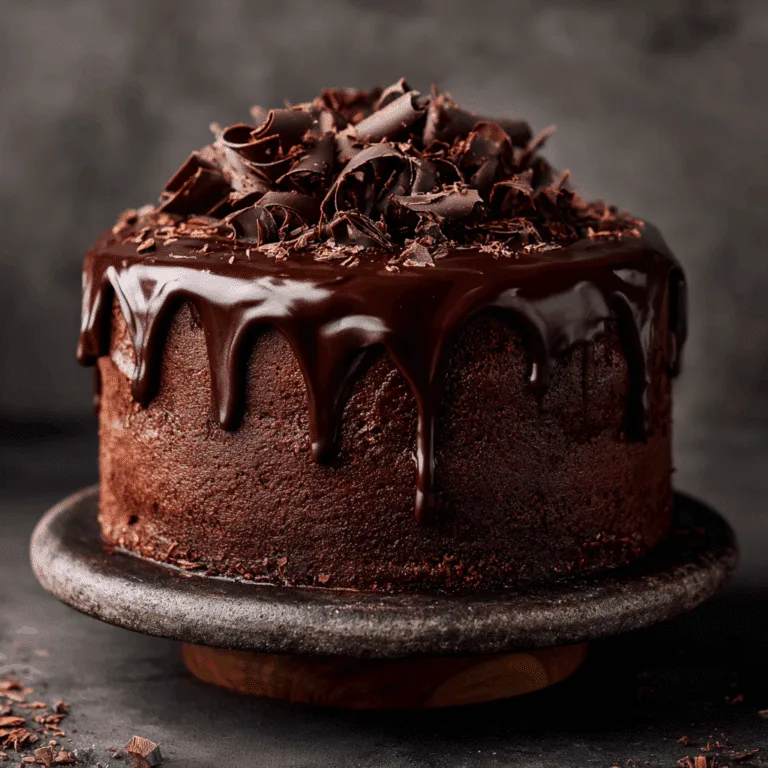 Chocolate Ganache Drip Cake