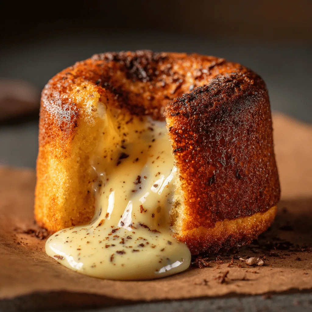 White Chocolate Lava Cake