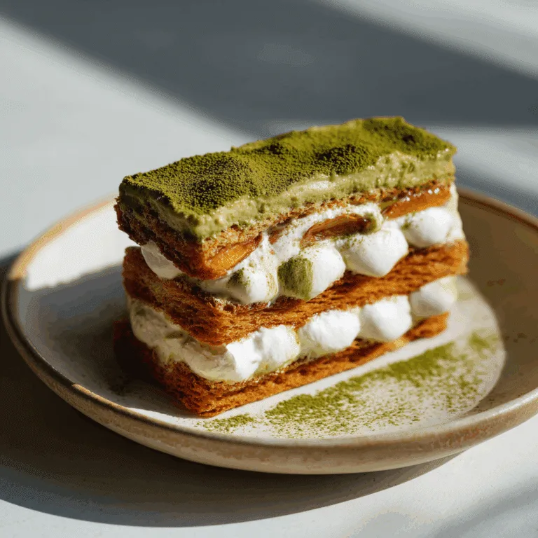 Matcha Tiramisu