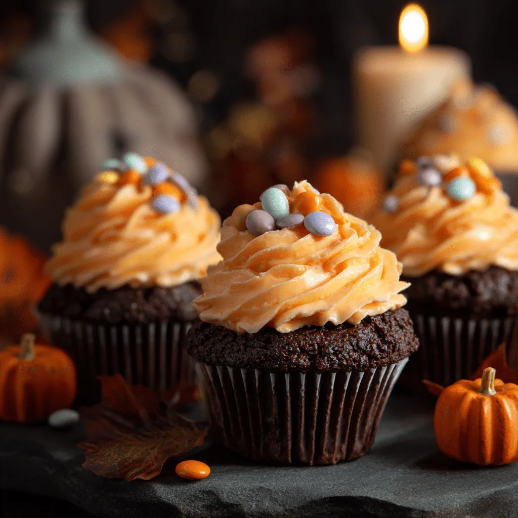 Pumpkin Patch Cupcakes