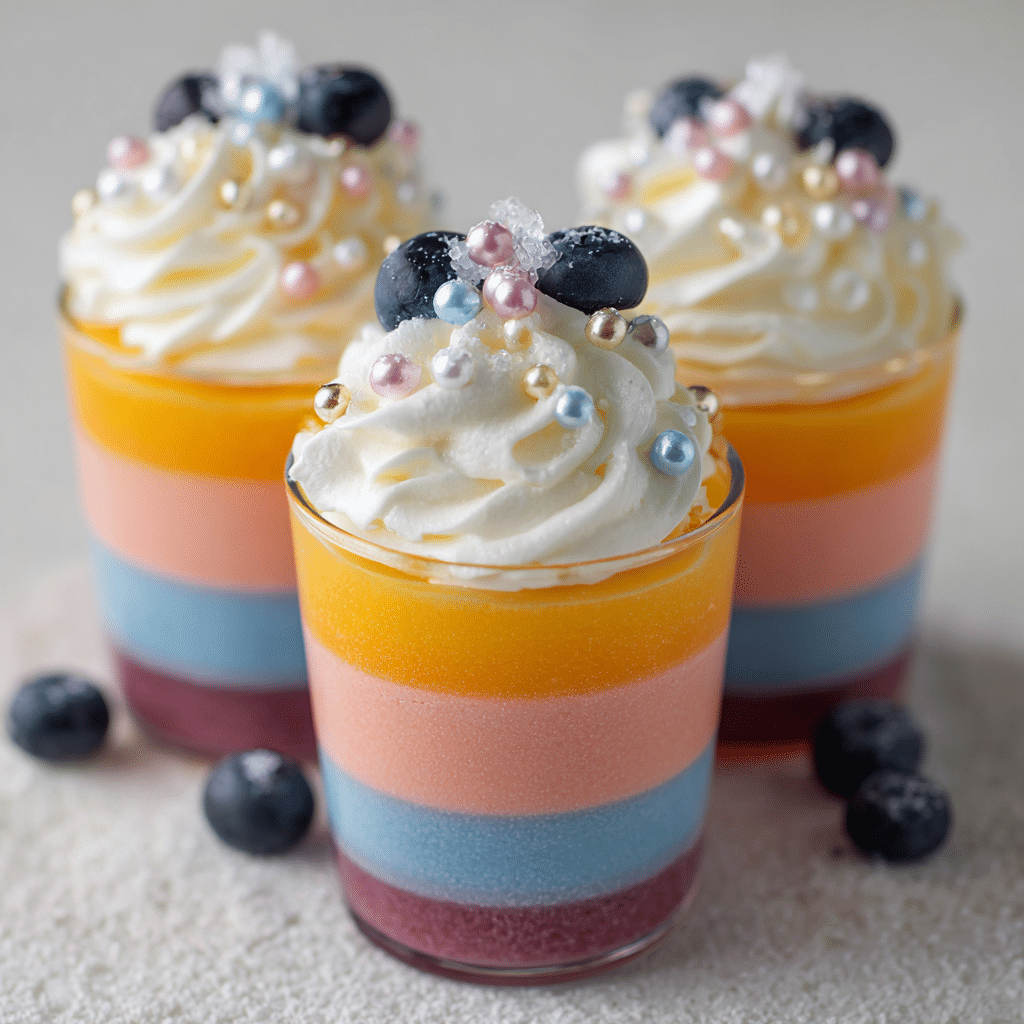 Dreamy Pastel Mousse Cups