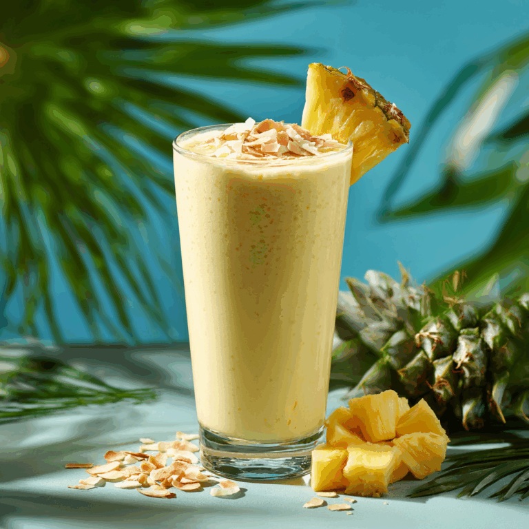 Pineapple Coconut Smoothie