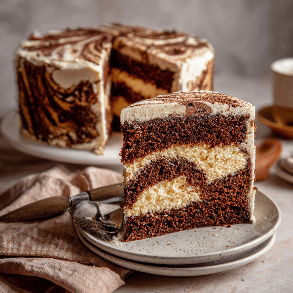 classic marble cake