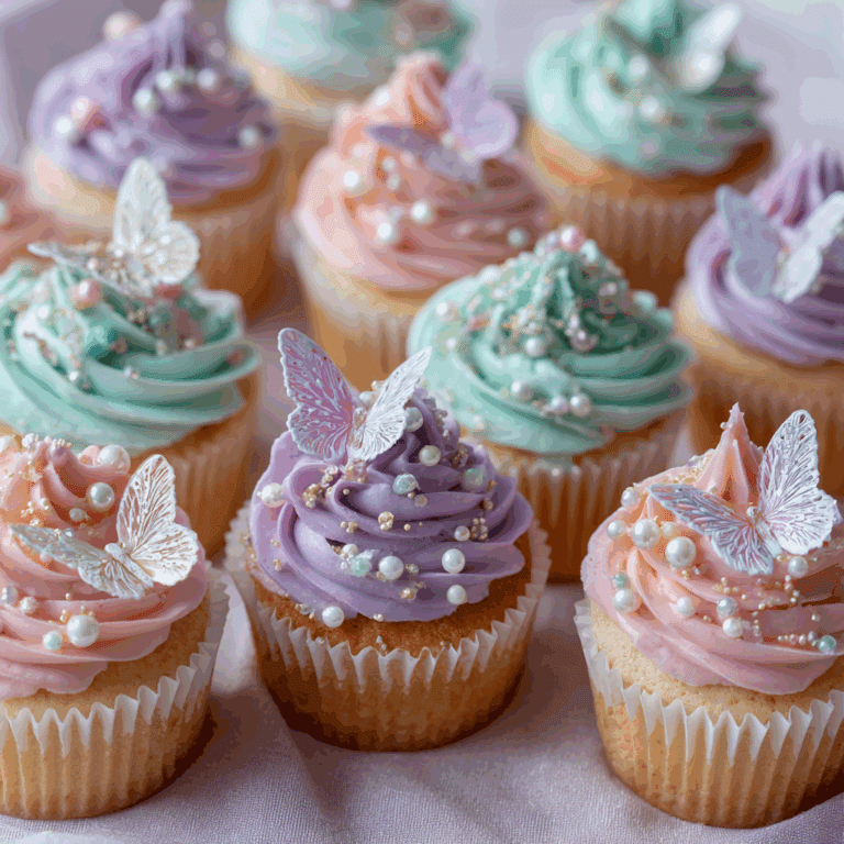 Pastel Fairy Cupcakes